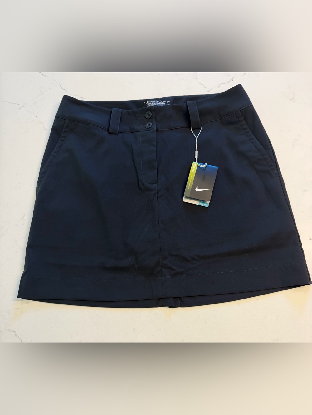Nike Tour performance Women's Black Golf Skort NWT size 8